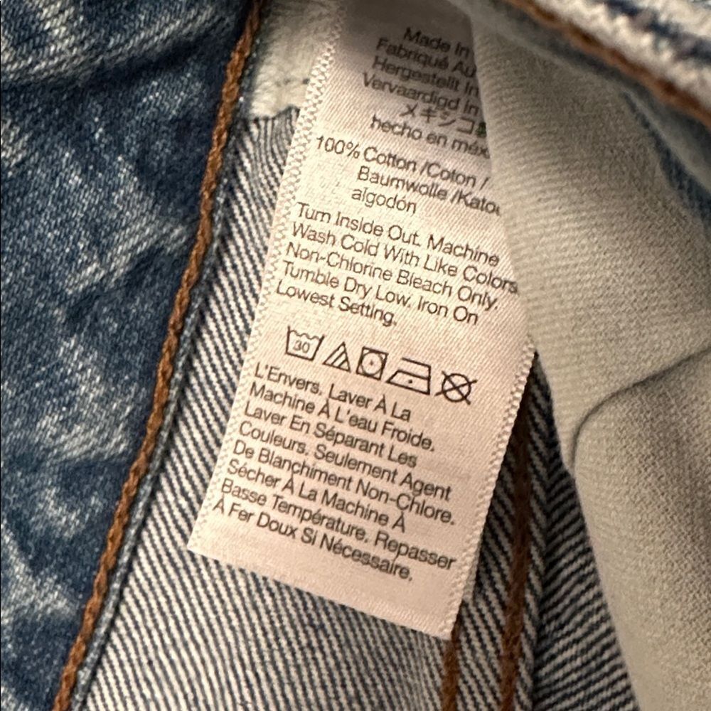 NWOT Madewell 90s Straight Jean Curvy - Picture 5 of 8